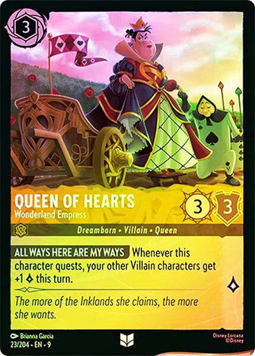 Fabled - 023/204 - Queen of Hearts - Wonderland Empress - Foil