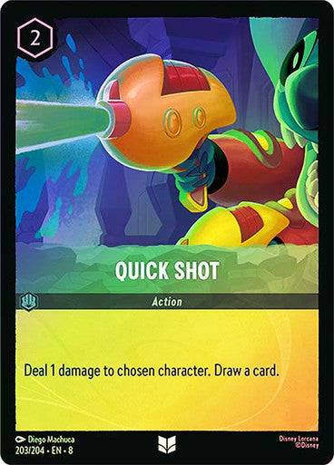 Reign Of Jafar - 203/204 - Quick Shot - Foil