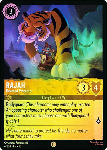Whispers in the Well - 006/204 - Rajah - Devoted Protector - Foil