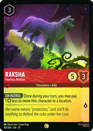 Whispers in the Well - 107/204 - Raksha - Fearless Mother - Foil