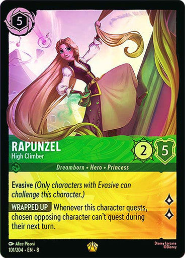 Reign Of Jafar - 101/204 - Rapunzel - High Climber - Foil