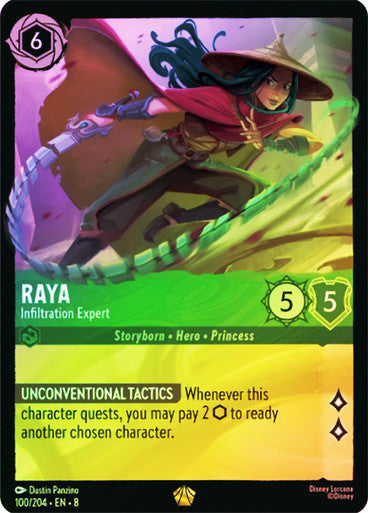 Reign Of Jafar - 100/204 - Raya - Infiltration Expert - Foil