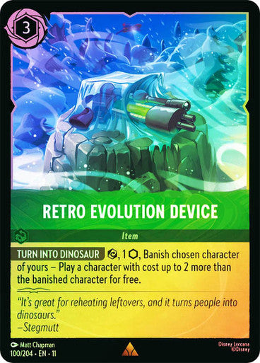 Winterspell - 100/204 - Retro Evolution Device - Foil