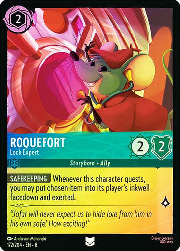 Reign Of Jafar - 172/204 - Roquefort - Lock Expert - Foil