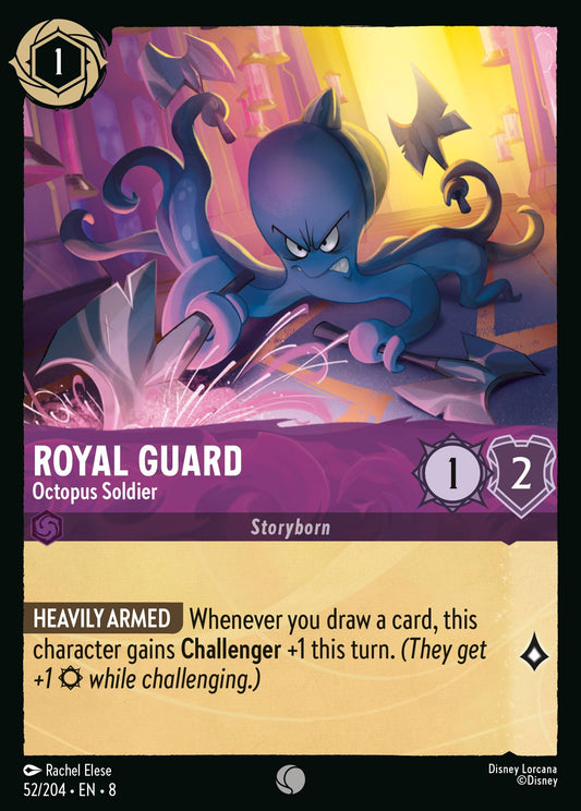 Reign Of Jafar - 052/204 - Royal Guard - Octopus Soldier