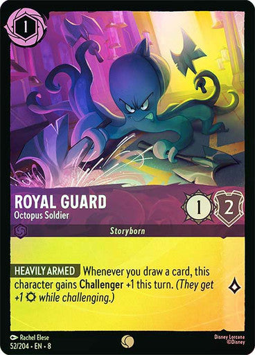 Reign Of Jafar - 052/204 - Royal Guard - Octopus Soldier - Foil