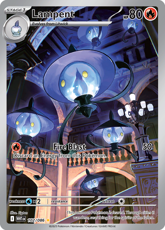 White Flare - 102/086 - Lampent