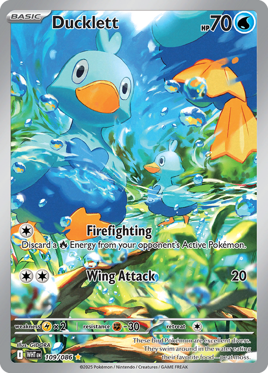 White Flare - 109/086 - Ducklett