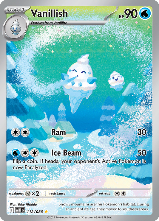 White Flare - 112/086 - Vanillish