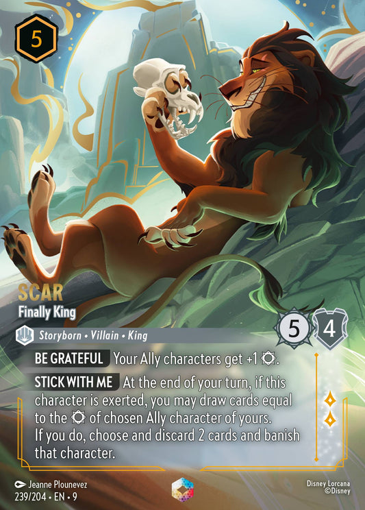 Fabled - 239/204 - Scar - Finally King
