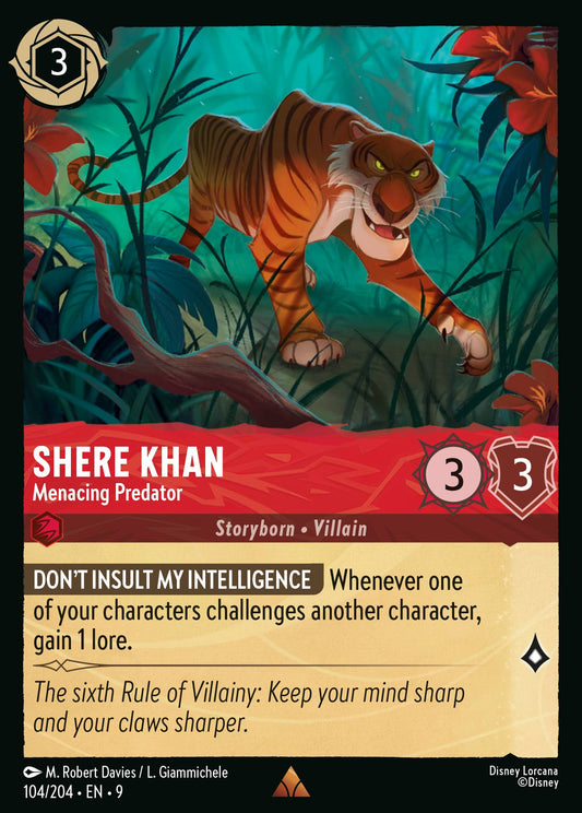 Fabled - 104/204 - Shere Khan - Menacing Predator