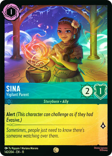 Winterspell - 142/204 - Sina - Vigilant Parent - Foil