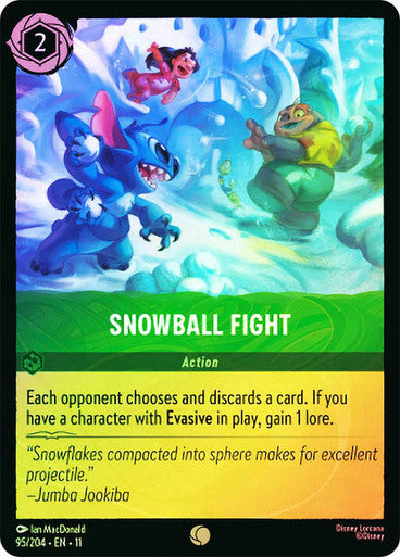 Winterspell - 095/204 - Snowball Fight - Foil