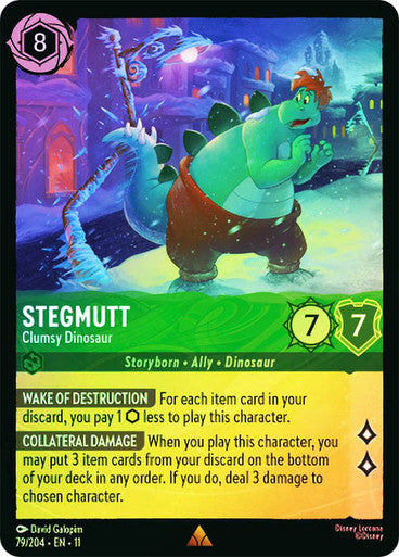 Winterspell - 079/204 - Stegmutt - Clumsy Dinosaur - Foil