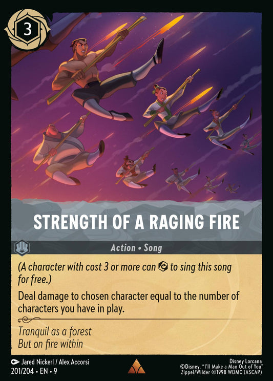 Fabled - 201/204 - Strength of a Raging Fire
