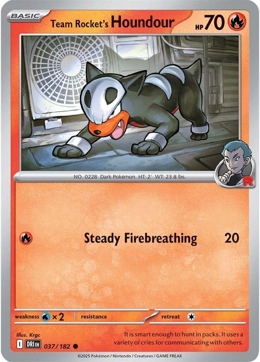 Destined Rivals - 037/182 - Team Rocket's Houndour