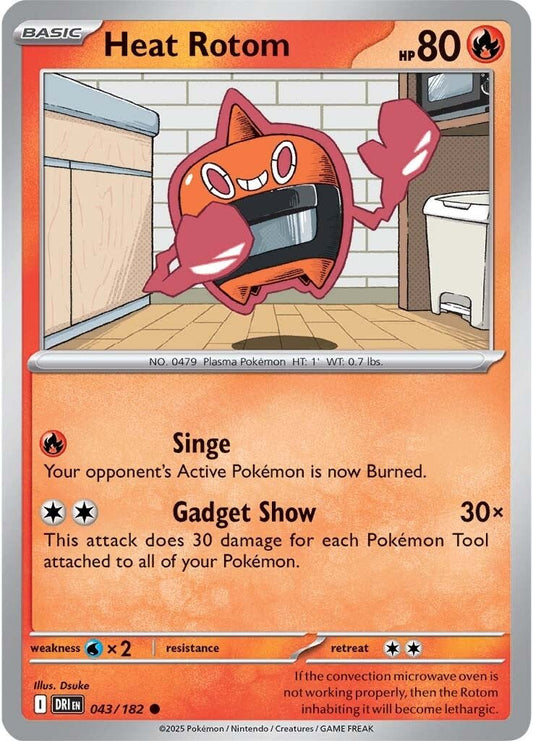 Destined Rivals - 043/182 - Heat Rotom