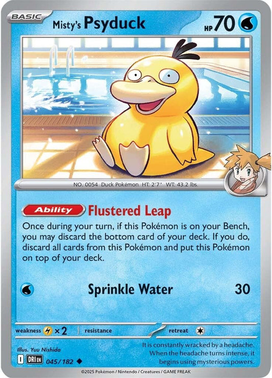 Destined Rivals - 045/182 - Misty's Psyduck