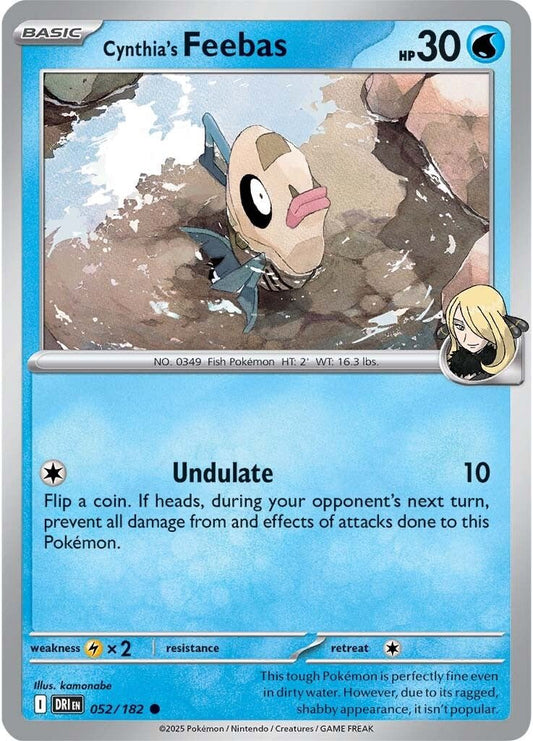Destined Rivals - 052/182 - Cynthia's Feebas