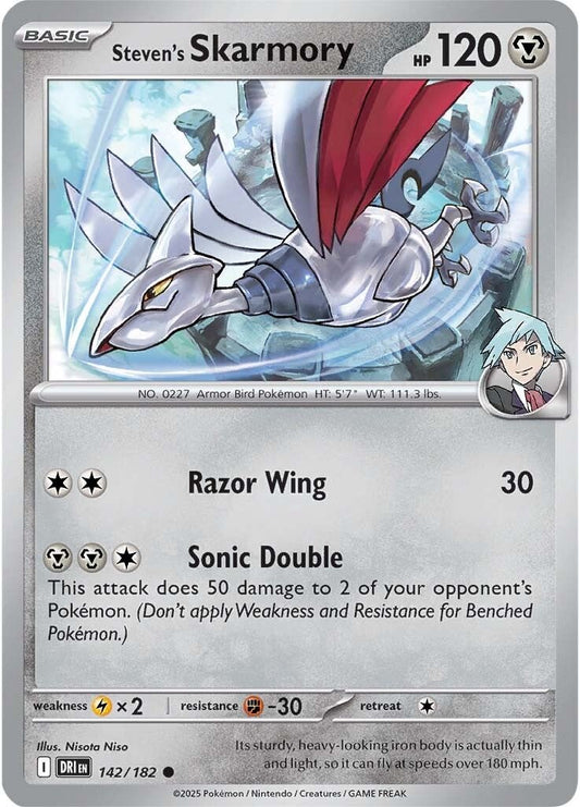 Destined Rivals - 142/182 - Steven's Skarmory