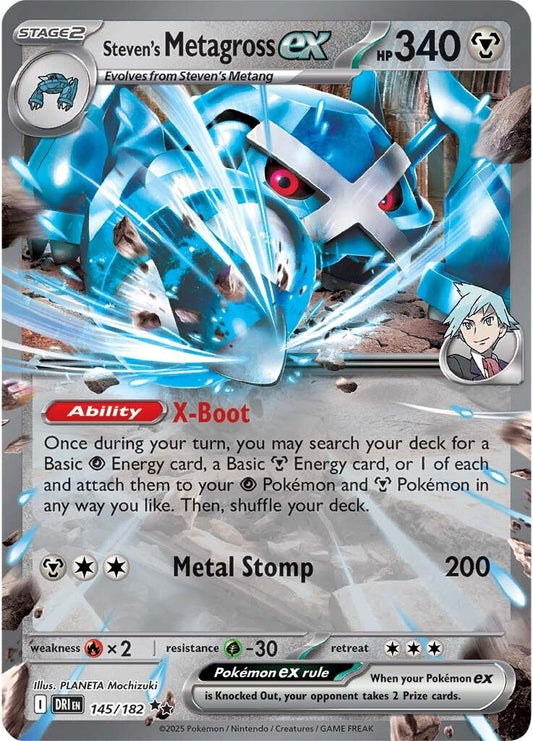 Destined Rivals - 145/182 - Steven's Metagross ex