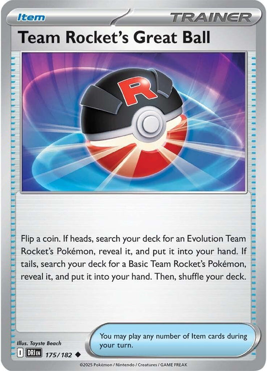 Destined Rivals - 175/182 - Team Rocket’s Great Ball
