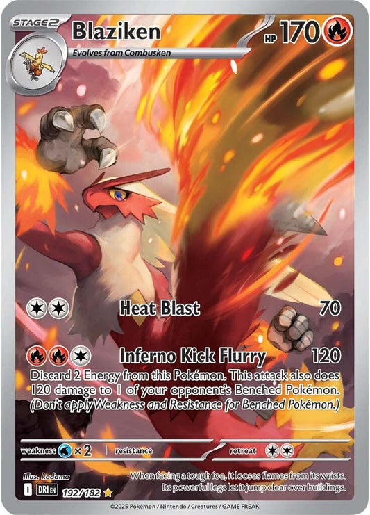 Destined Rivals - 192/182 - Blaziken