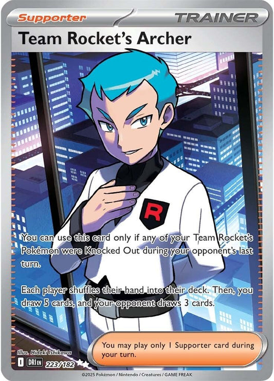 Destined Rivals - 223/182 - Team Rocket's Archer