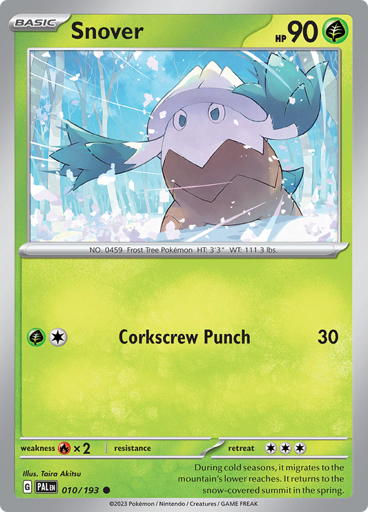 Paldea Evolved - 010/193 - Snover