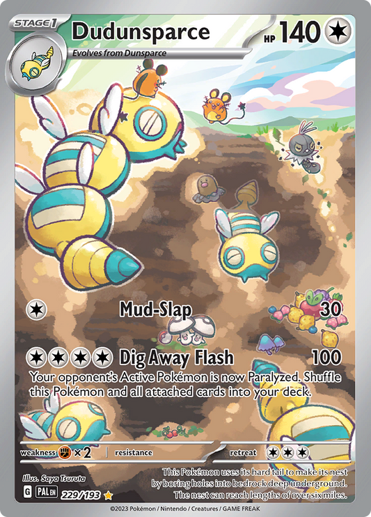 Paldea Evolved - 229/193 - Dudunsparce