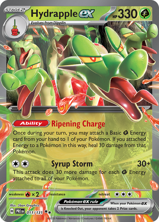 Prismatic Evolutions - 011/131 - Hydrapple ex