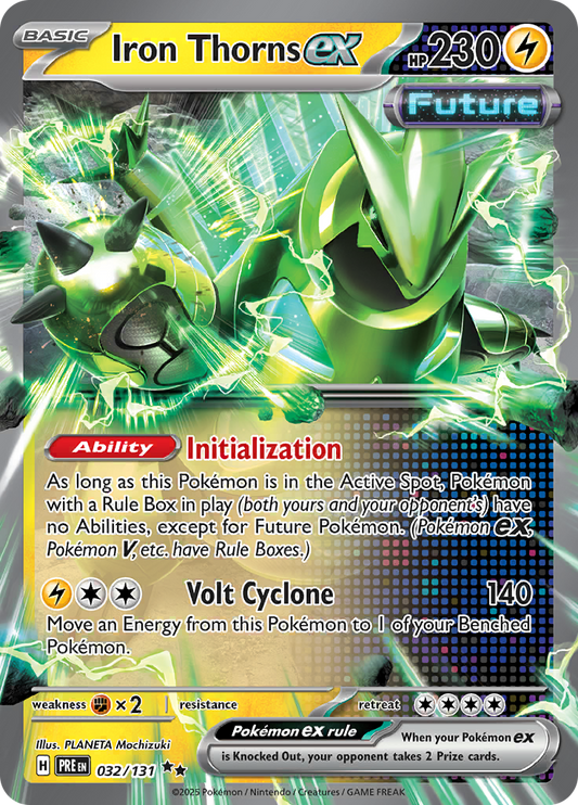 Prismatic Evolutions - 032/131 - Iron Thorns ex