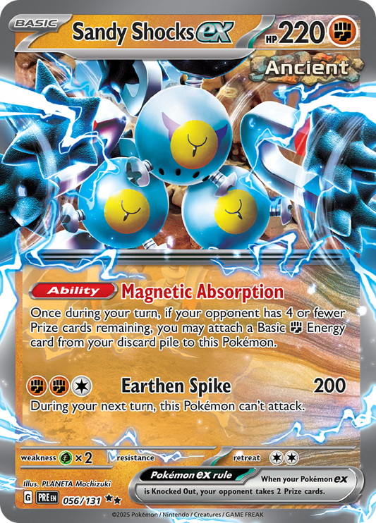 Prismatic Evolutions - 056/131 - Sandy Shocks ex