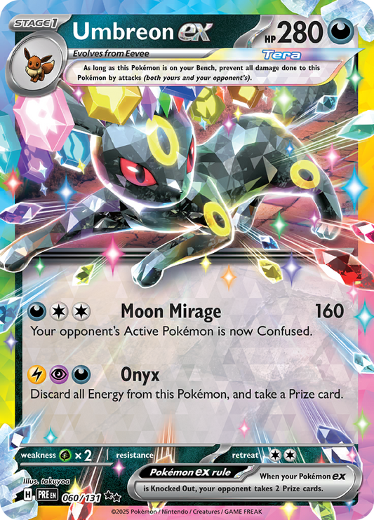 Prismatic Evolutions - 060/131 - Umbreon ex