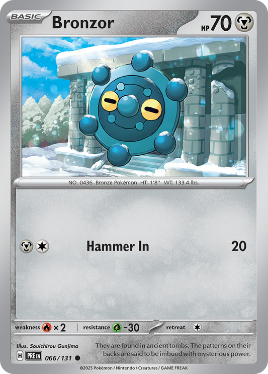 Prismatic Evolutions - 066/131 - Bronzor