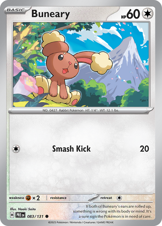 Prismatic Evolutions - 083/131 - Buneary