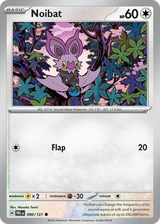 Prismatic Evolutions - 090/131 - Noibat