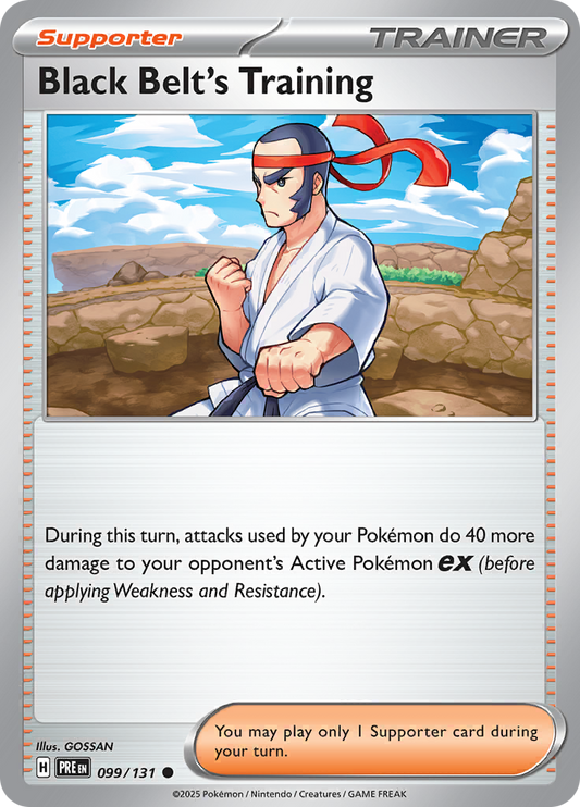 Prismatic Evolutions - 099/131 - Black Belt's Training