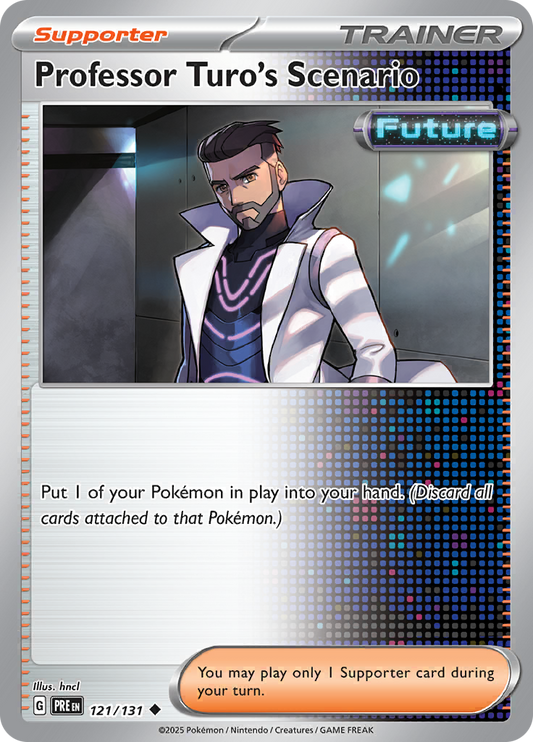 Prismatic Evolutions - 121/131 - Professor Turo's Scenario