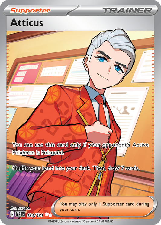 Prismatic Evolutions - 134/131 - Atticus