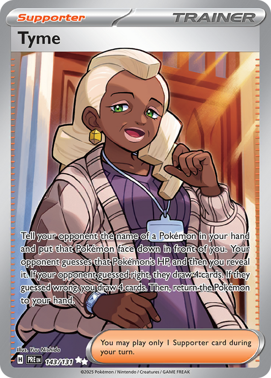 Prismatic Evolutions - 143/131 - Tyme