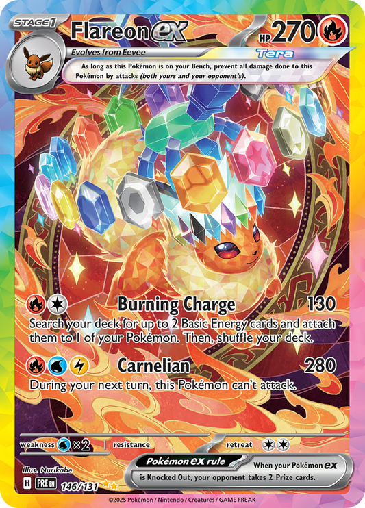 Prismatic Evolutions - 146/131 - Flareon ex