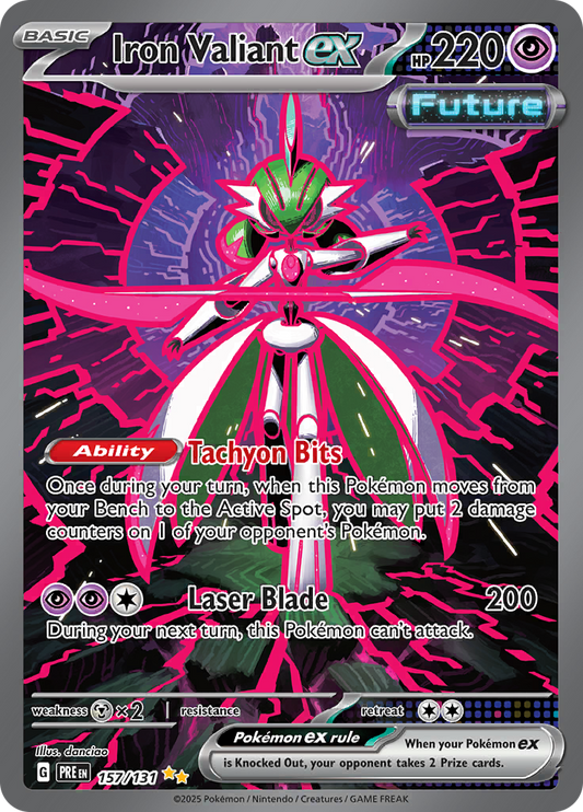 Prismatic Evolutions - 157/131 - Iron Valiant ex