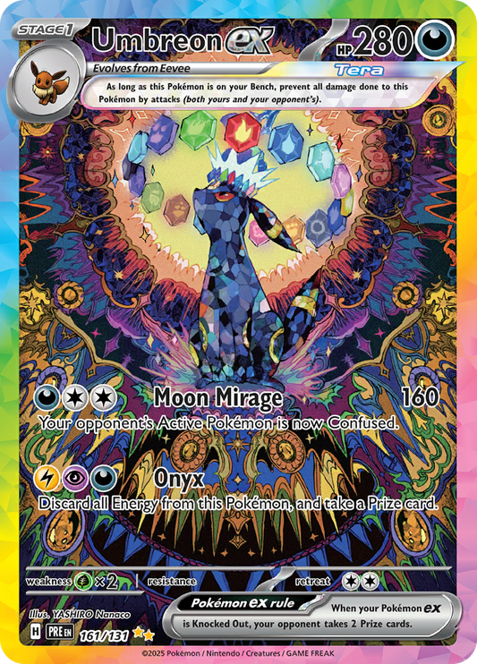 Prismatic Evolutions - 161/131 - Umbreon ex