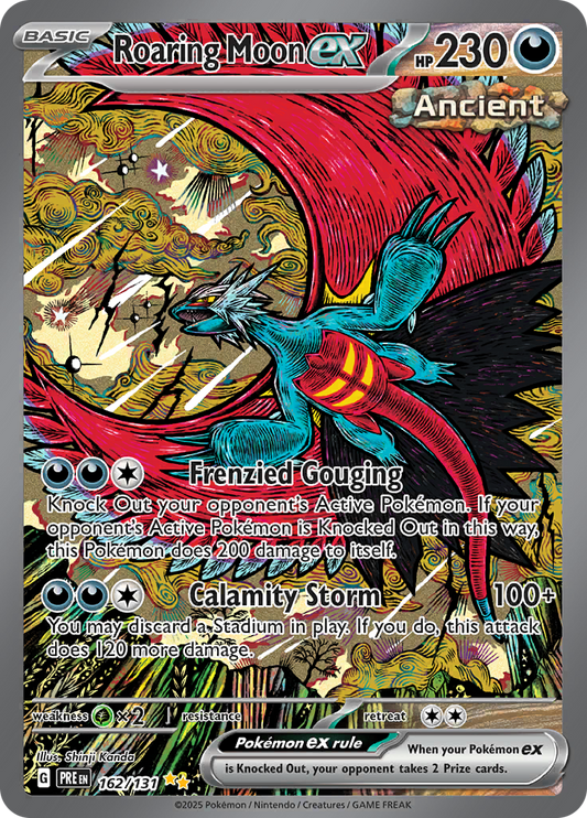 Prismatic Evolutions - 162/131 - Roaring Moon ex
