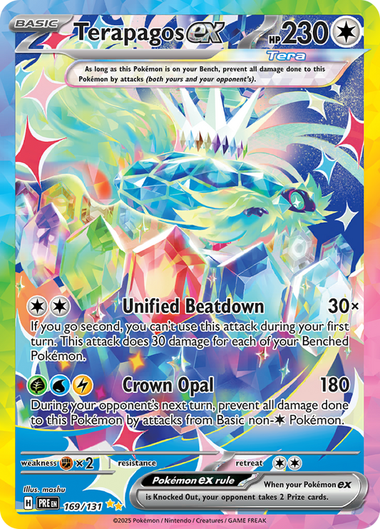 Prismatic Evolutions - 169/131 - Terapagos ex