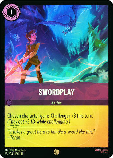 Winterspell - 063/204 - Swordplay - Foil