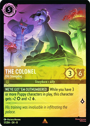 Reign Of Jafar - 017/204 - The Colonel - Old Sheepdog - Foil