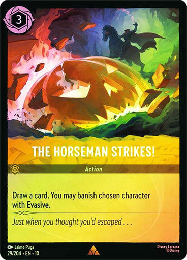 Whispers in the Well - 029/204 - The Horseman Strikes! - Foil