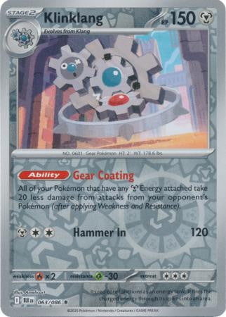 Black Bolt - 063/086 - Klinklang - Reverse Holo